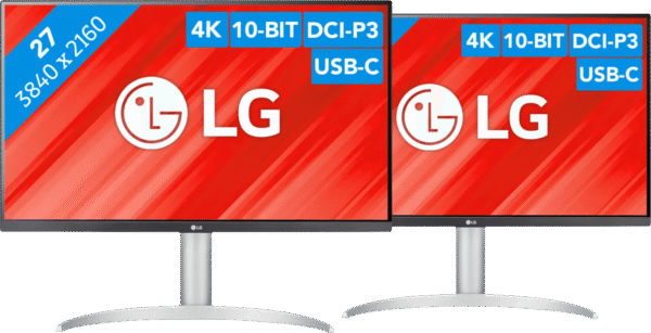 LG 27UP850N-W Duo pack