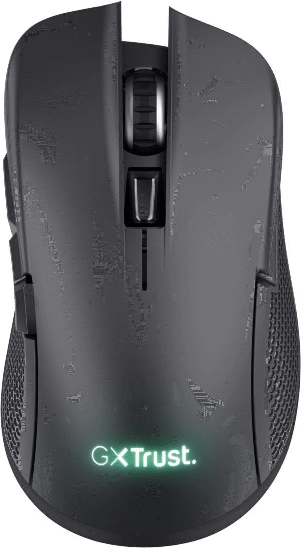Trust GXT 923 Ybar Draadloze Gaming Muis Zwart
