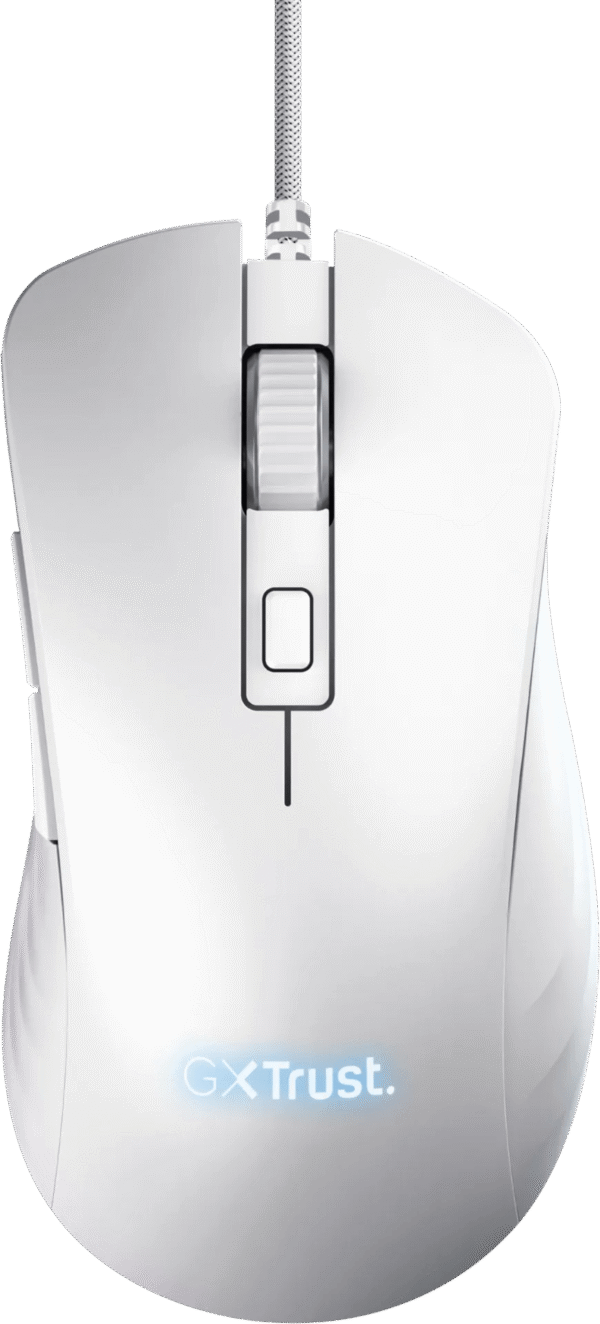 Trust GXT 924W Ybar+ Pro Gaming Muis Wit