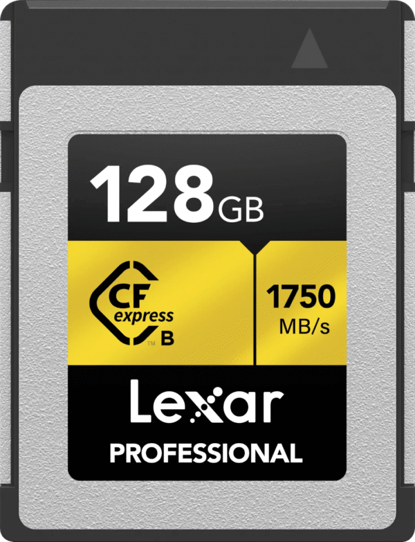Lexar Professional SDXC 1800x GOLD 128GB 210MB/s - Duo-Pack