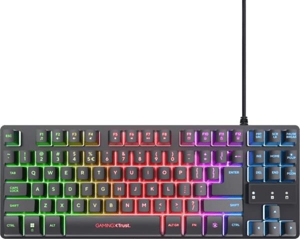 Trust GXT833 Thado TKL Gaming Toetsenbord Qwerty Zwart