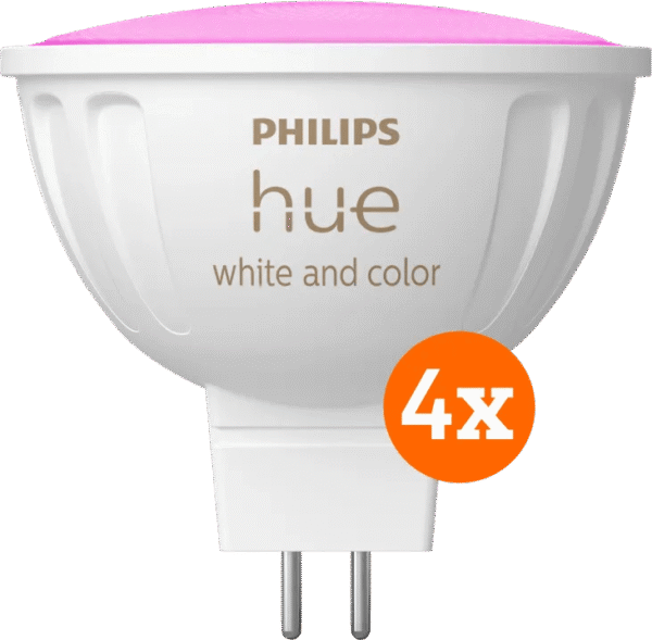 Philips Hue spot White and Color MR16 4-pack