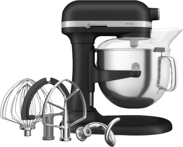KitchenAid Artisan Bowl-Lift 5KSM70SHXEBK Vulkaanzwart