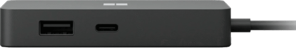 Microsoft Surface USB-C Travel Hub Bedraad USB 3.2 Gen 2 Zwart