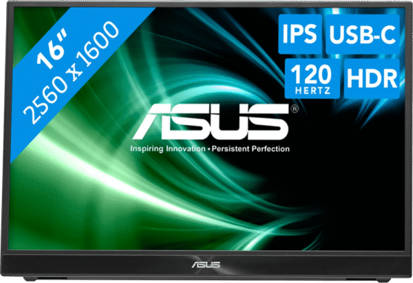 ASUS ZenScreen MB16QHG Portable Monitor
