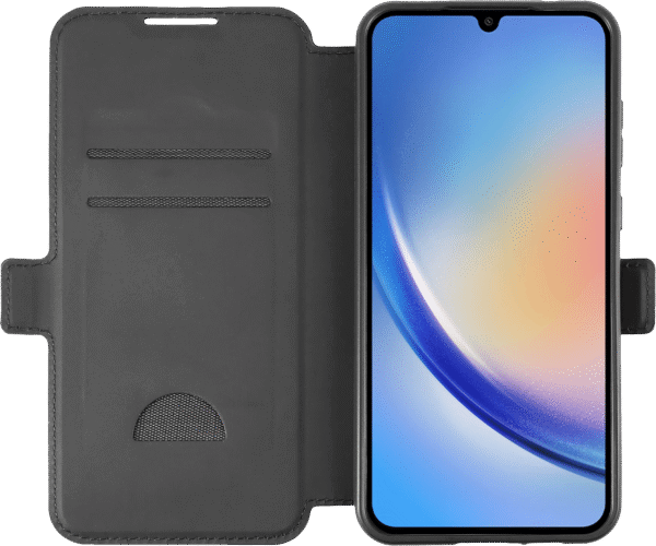 BlueBuilt Samsung Galaxy A35 Book Case Zwart