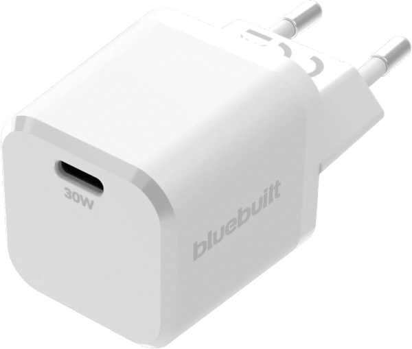 BlueBuilt Power Delivery Oplader met Usb C Poort 30W Wit
