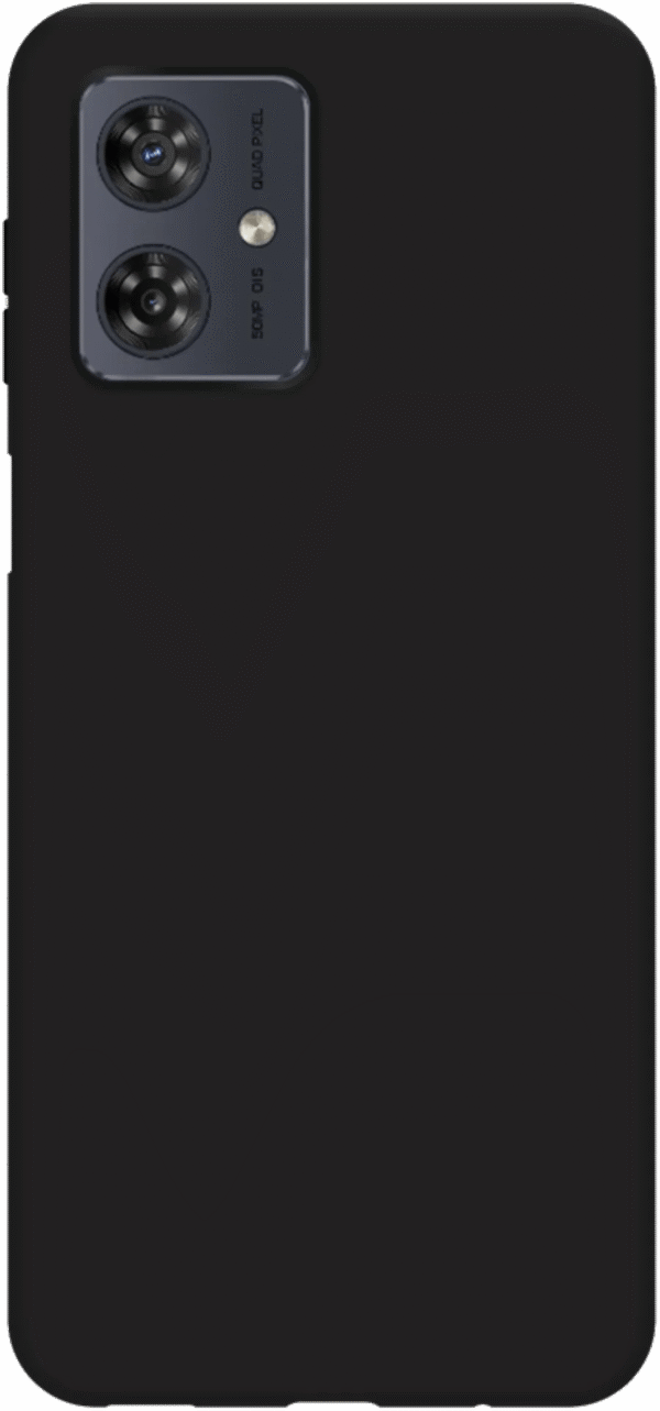 Just in Case Soft Design Motorola Moto G54 5G Back Cover Zwart