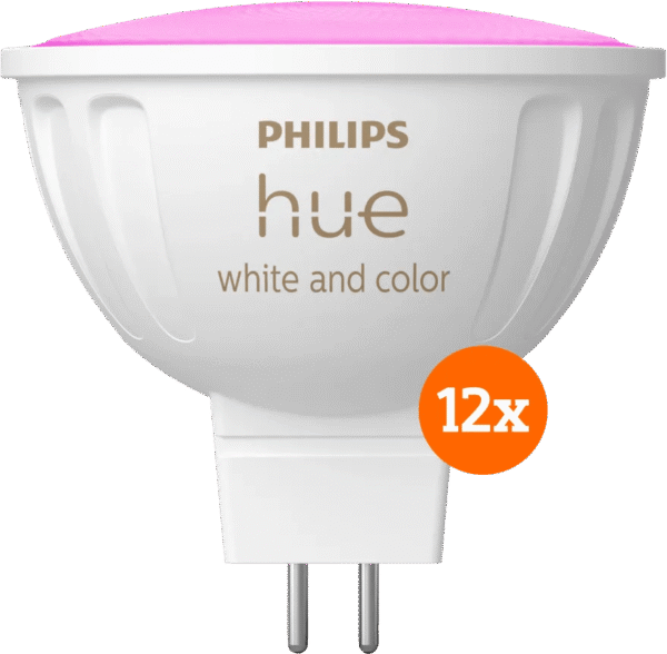 Philips Hue spot White and Color MR16 12-pack
