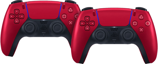 Sony Playstation 5 DualSense Draadloze Controller Volcanic Red Duo Pack