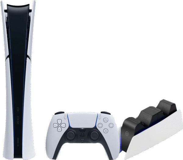 PlayStation 5 Slim Digital Edition + BlueBuilt oplaadstation