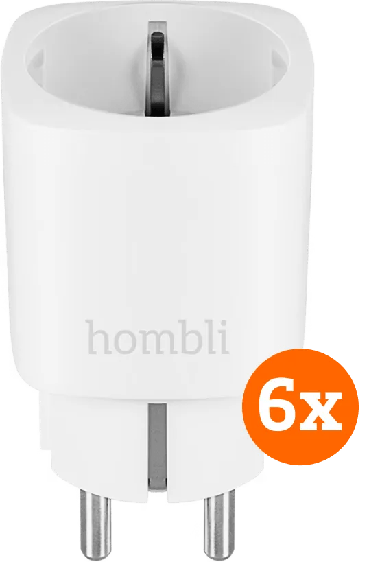 Hombli EU Smart Socket White 6-pack