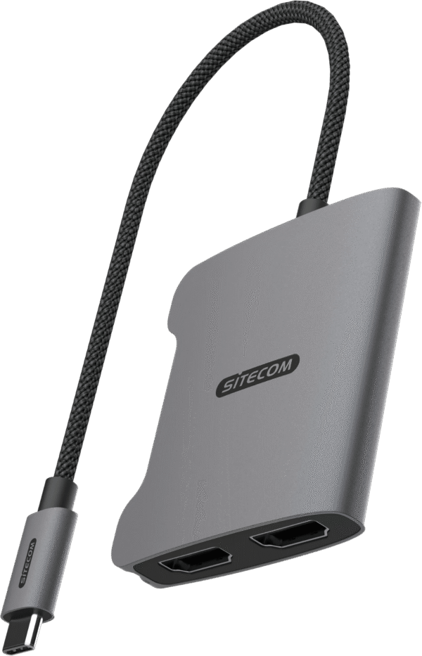 Sitecom USB-C naar Dual HDMI Adapter