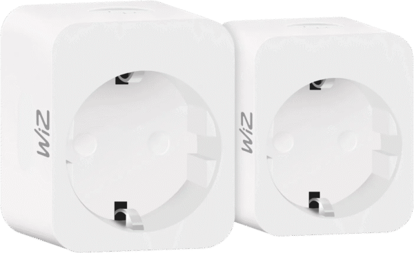 WiZ Slimme Stekker met verbruiksmeter 2-pack