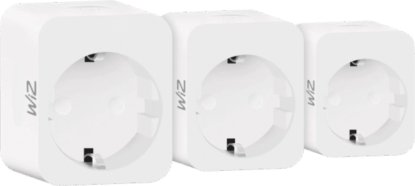 WiZ Slimme Stekker met verbruiksmeter 3-pack