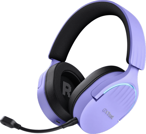 Trust Fayzo GXT491 Draadloze PC/PlayStation headset Paars
