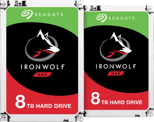 Seagate Ironwolf 8TB - Duo Pack