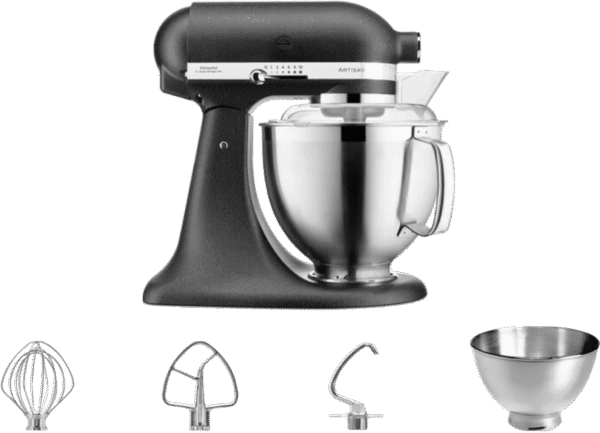 KitchenAid 5KSM185PSEBK Vulkaanzwart