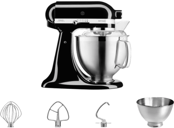 KitchenAid 5KSM185PSEOB Onyx Zwart