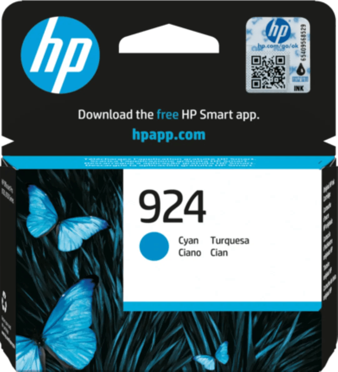 Hp 924 cartridge cyaan 1 Hp 924 cartridge cyaan