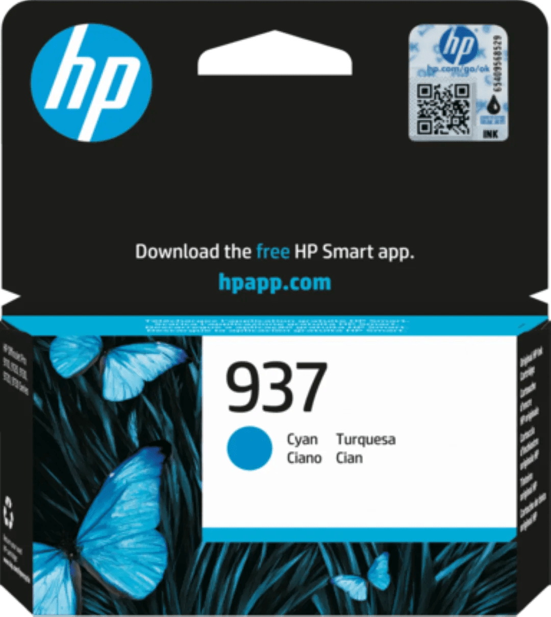 Hp 937 cartridge cyaan 1 Hp 937 cartridge cyaan