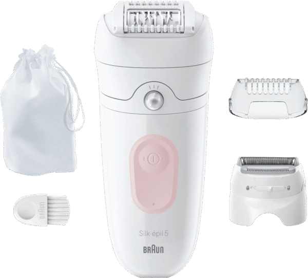 Braun Silk·épil 5 5-030 Wit/Flamingo