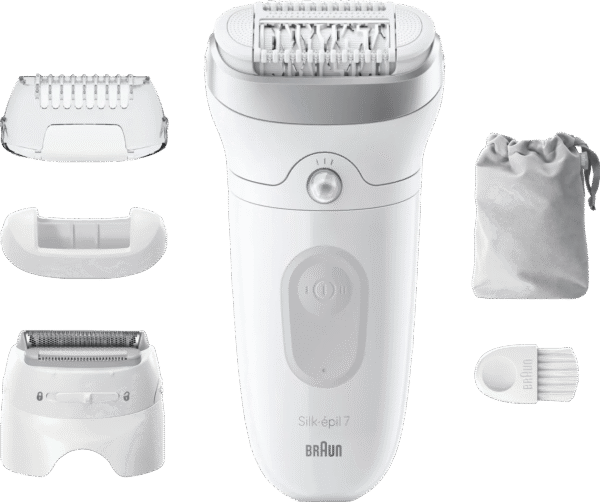 Braun Silk·épil 7-041 Wit/Zilver