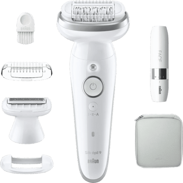 Braun Silk·épil 9 9-341 Wit/Zilver