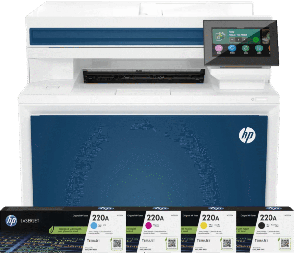HP Color LaserJet Pro MFP 4302dw + 1 extra set toners