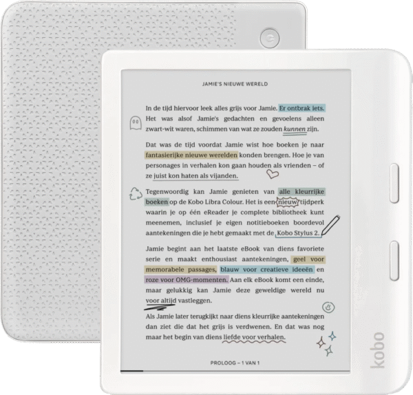 Kobo Libra Colour Wit