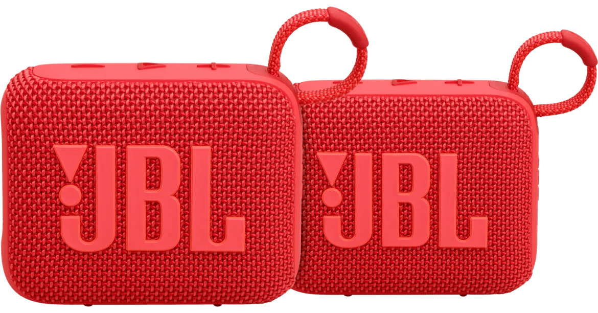 Jbl go 4 rood 2-pack 1 Jbl go 4 rood 2-pack