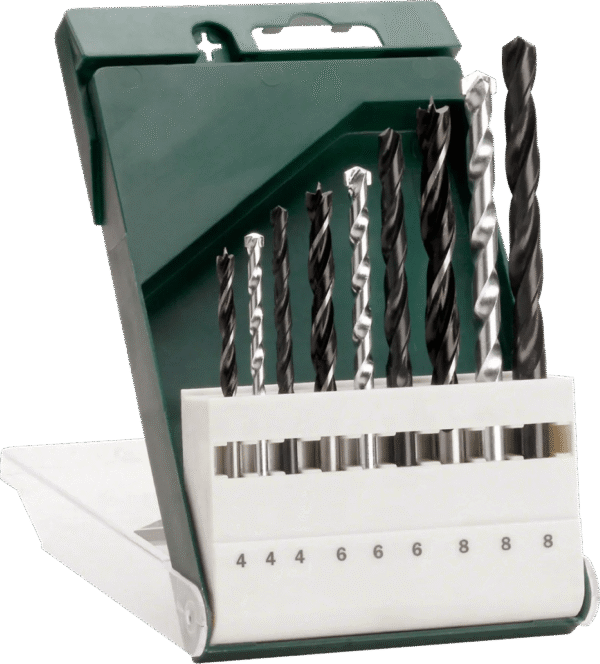 Bosch 9-delige Borenset Metaal/Steen/Hout