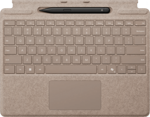 Microsoft Surface Pro 13 Inch Type Cover met Slim Pen Duinzand Qwerty