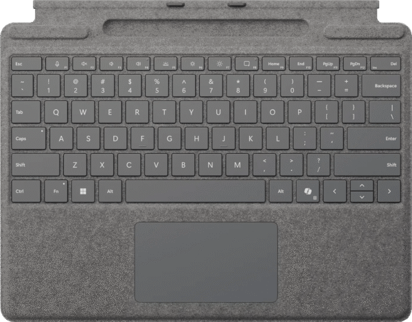 Microsoft Surface Pro 13 Inch Type Cover met penopslag Platina Qwerty