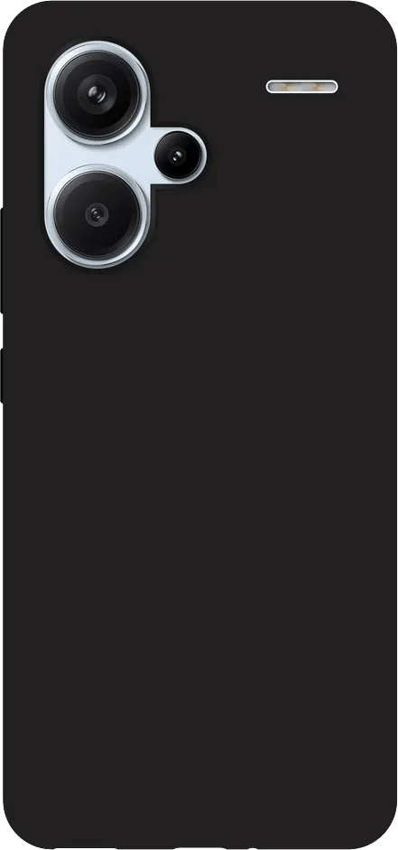 Just in Case Soft Design Xiaomi Redmi Note 13 Pro+ Back Cover Zwart