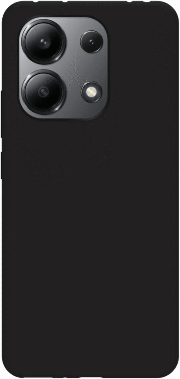 Just in Case Soft Design Xiaomi Redmi Note 13 4G Back Cover Zwart