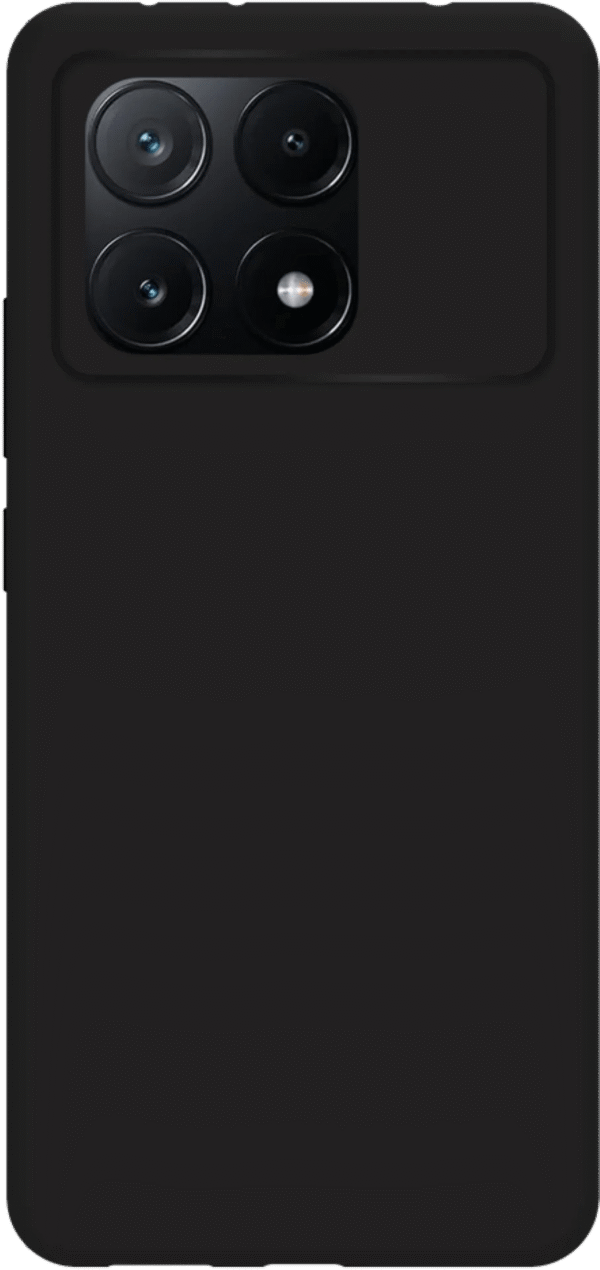 Just in Case Soft Design Xiaomi Poco X6 Pro Back Cover Zwart