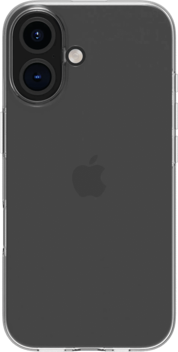 BlueBuilt Apple iPhone 16 Back Cover Transparant