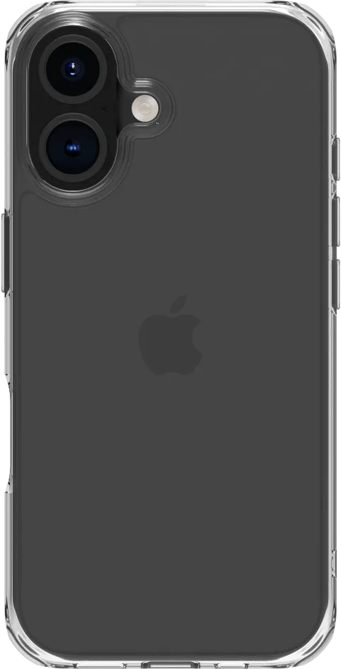 BlueBuilt Protective Back Cover iPhone 16 Transparant