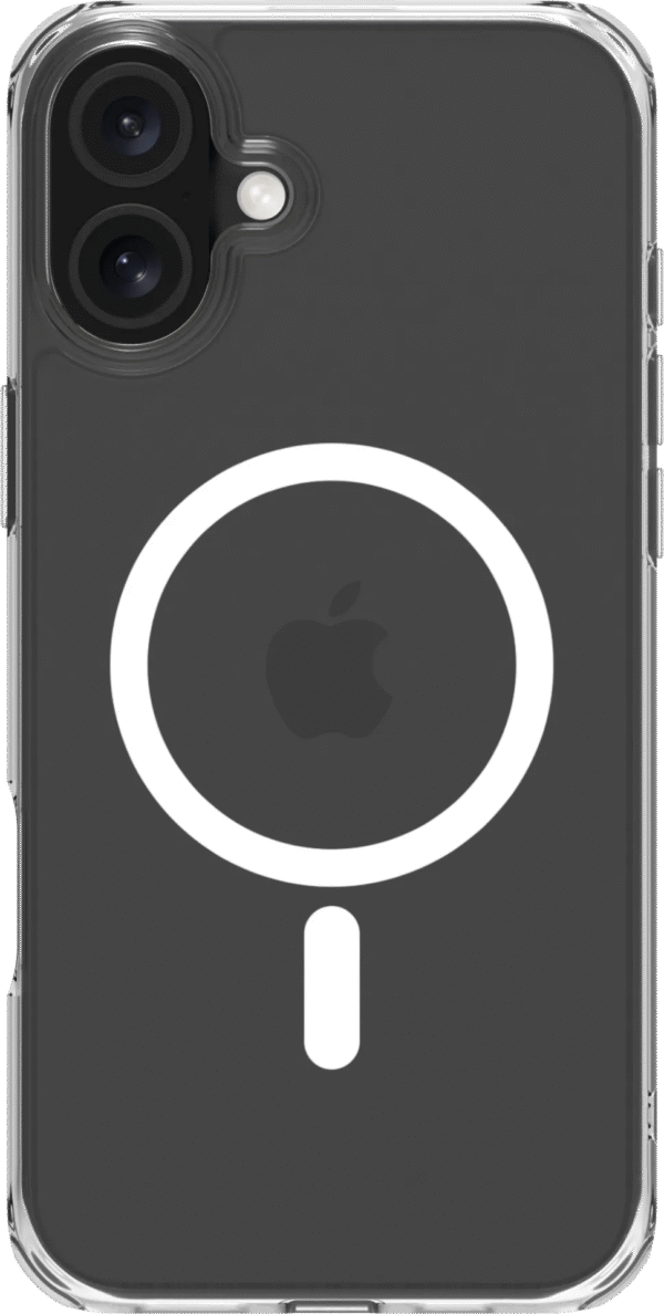 BlueBuilt Protective Back Cover met MagSafe iPhone 16 Plus Transparant