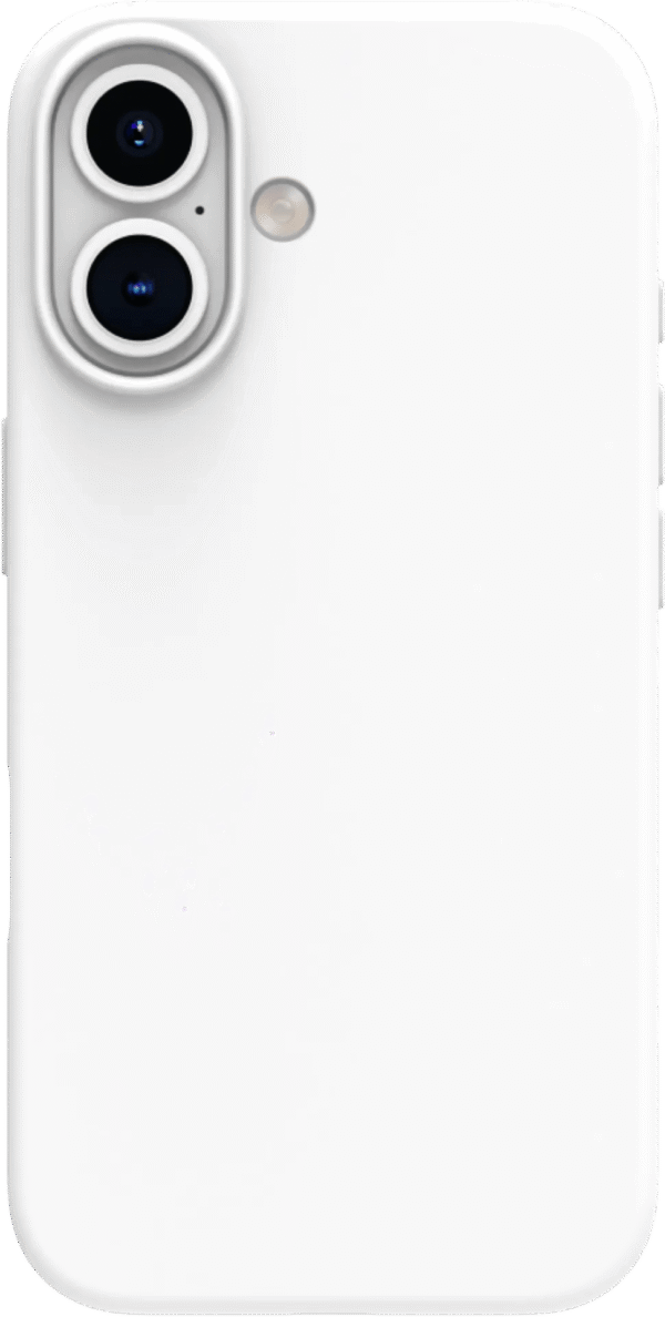 BlueBuilt Back Cover iPhone 16 Wit