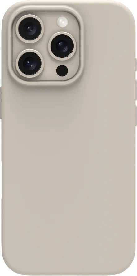 BlueBuilt Back Cover iPhone 16 Pro Beige