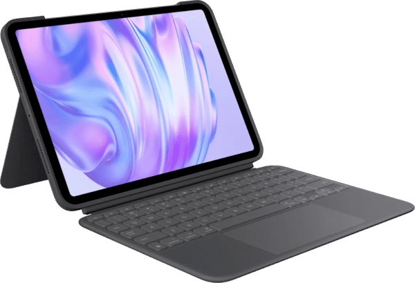 Logitech Combo Touch Apple iPad Pro 11" (2025/2024) Toetsenbord Hoes QWERTY Grijs