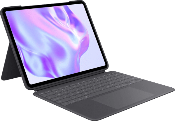 Logitech Combo Touch Apple iPad Pro 13" (2025/2024) Toetsenbord Hoes QWERTY Grijs