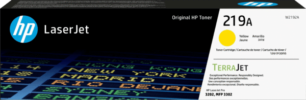 HP 219A Toner Geel