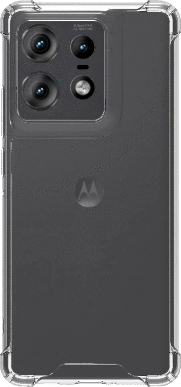 BlueBuilt Protective Back Cover Motorola Edge 50 Pro Transparant