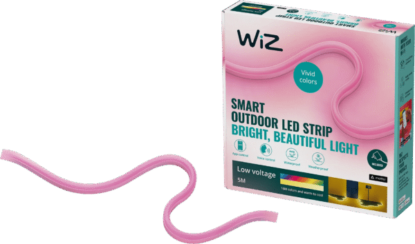 WiZ Lightstrip voor buiten - Gekleurd en wit licht - 5m