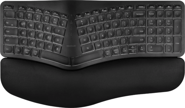 BlueBuilt Draadloos Ergonomisch Bluetooth Toetsenbord QWERTY