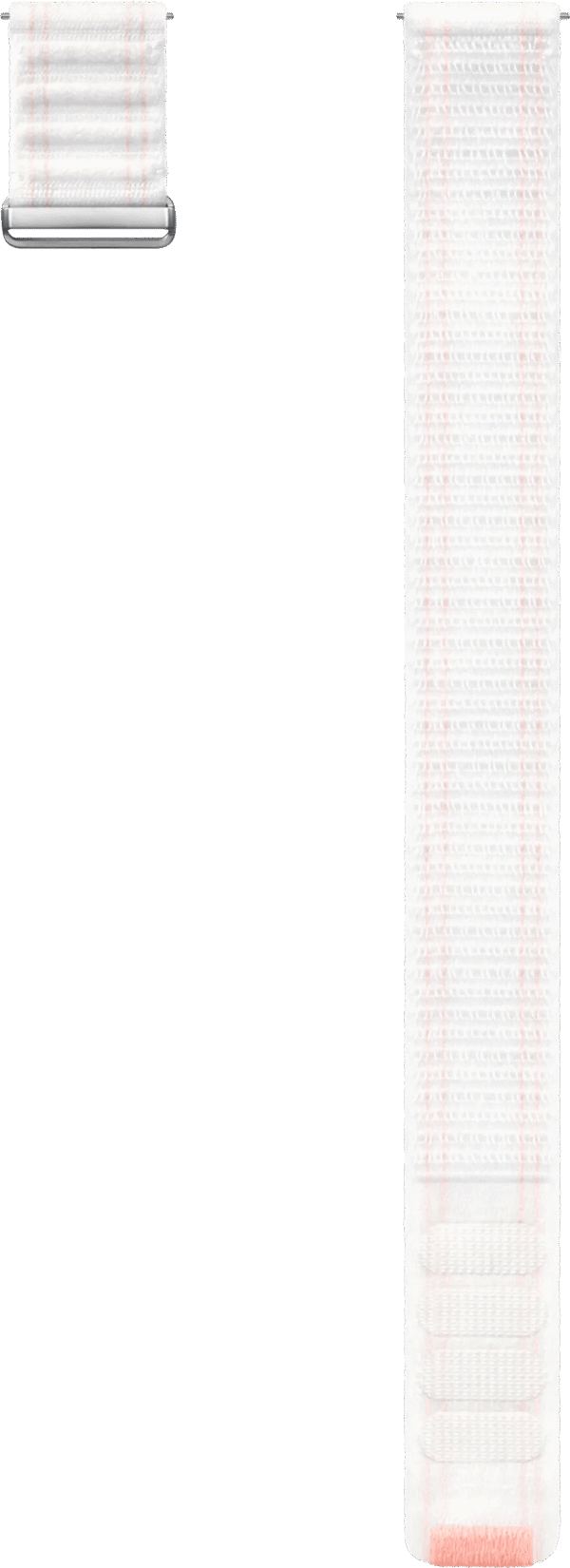 Samsung Nylon Bandje 20mm Wit S/M