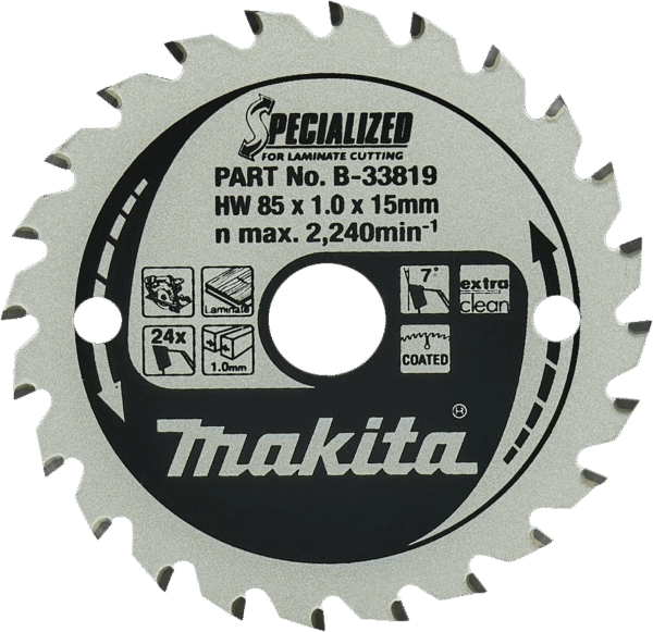 Makita Cirkelzaagblad Laminaat Specialized 85x15x1